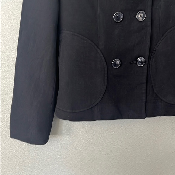 Campaigne Black Button Up Women’s Jacket - Picture 4 of 6